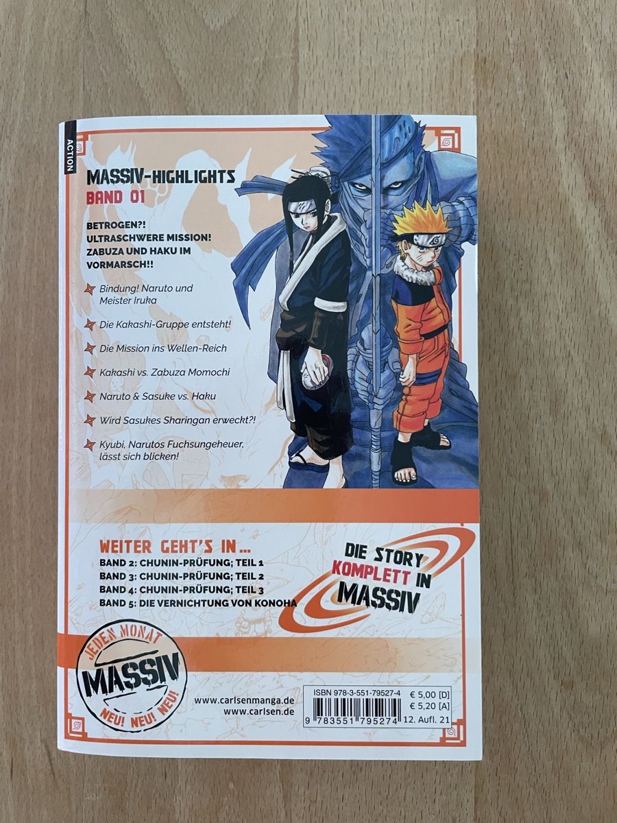 Comics: Naruto – Neu (gemäss Beschreibung) aus Hittnau von EFA01 1