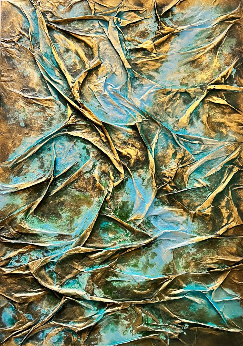 Dipinti: Andrea Scacciotti - Malerei auf Leinwand - Material abstrakt – Usato da Ponte Tresa venduto da 11GalleriaAlterEgo11 6