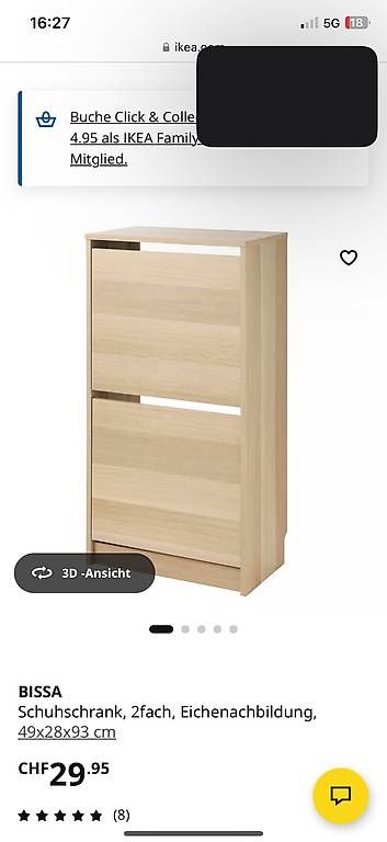 Armadi: 3 Bissa Ikea Schuhschränke neu – Usato da Zürich venduto da liv_tqj7 1