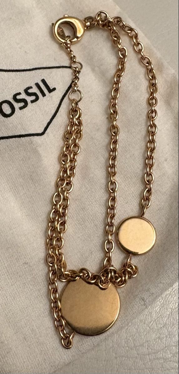 Fossil Armbänder & -reifen: Armband FOSSIL vergoldet – Gebraucht aus Zürich von Nevada1 2