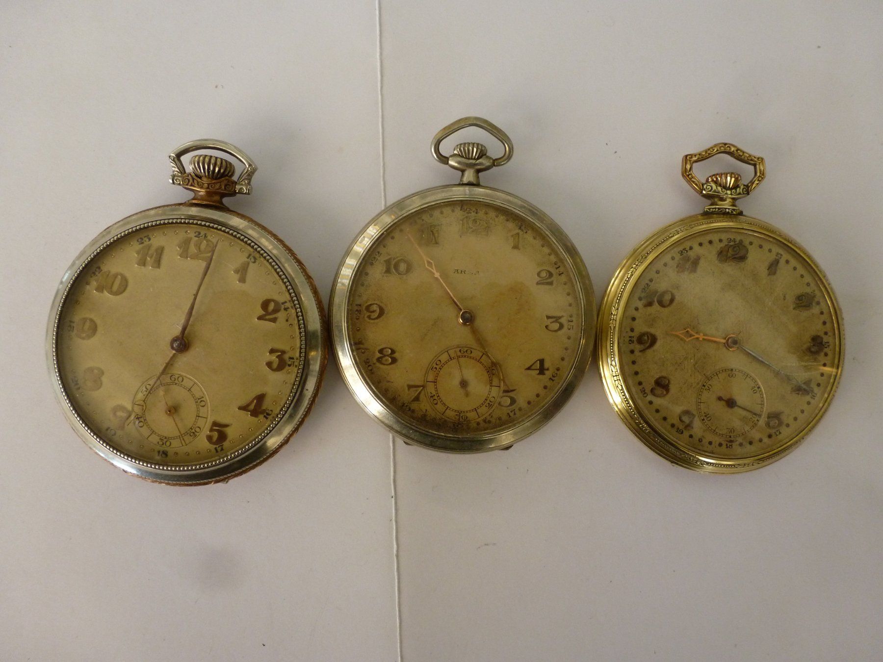 Orologi: 3 Taschenuhren – Usato da Birsfelden venduto da moni64