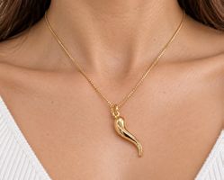 Gold 9 Karat (375) Gelbgold Améthyste mit Kette s925