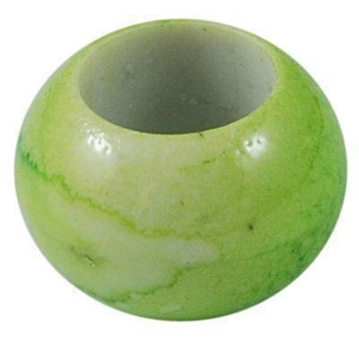 Perle (finte): Acrylperlen Rund Grün gescheckt 50St. – Nuovo (secondo la descrizione) da Rüegsau venduto da Tausendfreund