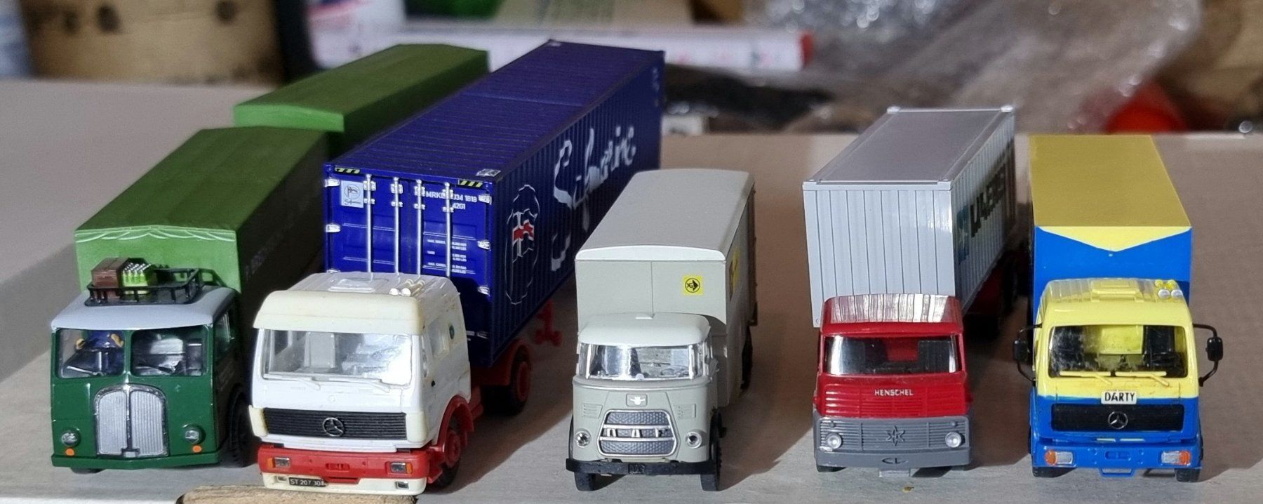 Modellautos: LKW Konvolut H0 – Gebraucht aus Zwingen von  4