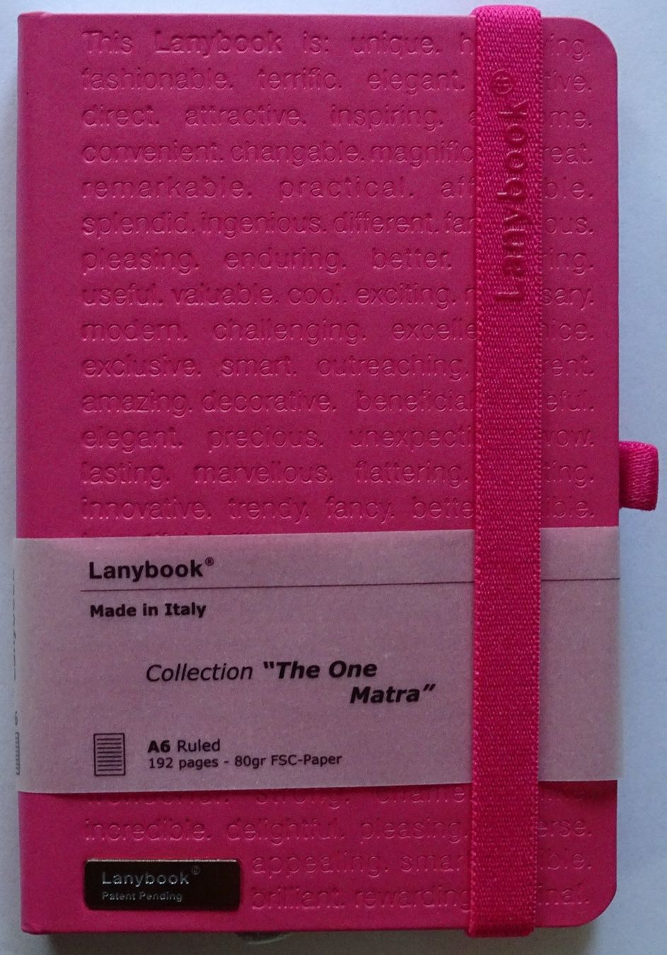 Bücher: Lanybook "The One Matra", liniert, A6 – Neu und originalverpackt aus Ebnat-Kappel von kreuzfalz