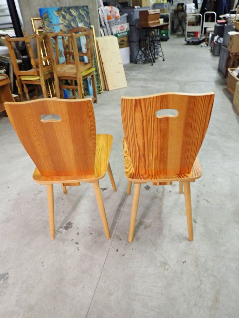 Stühle: 2 Holzstühle – Gebraucht aus Wallisellen von Mf1000 2