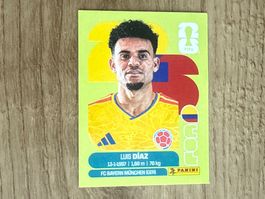 Panini FIFA World Cup 2026 Sticker Luis Diaz COL 20