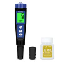 6-in-1 Pool pH Salz EC TDS ORP Tester