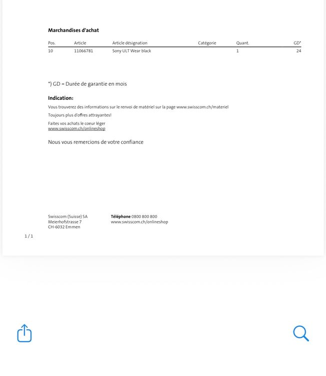 Sony Kopfhörer:  Sony casques supra-auriculaires Wireless ULT Wear Noir – Gebraucht aus Bernex von Bob_1233 3
