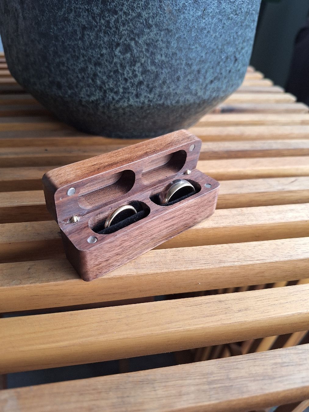 Anelli: Ringbox Hochzeit – Nuovo e nell'imballaggio originale da Jona venduto da SL95 3