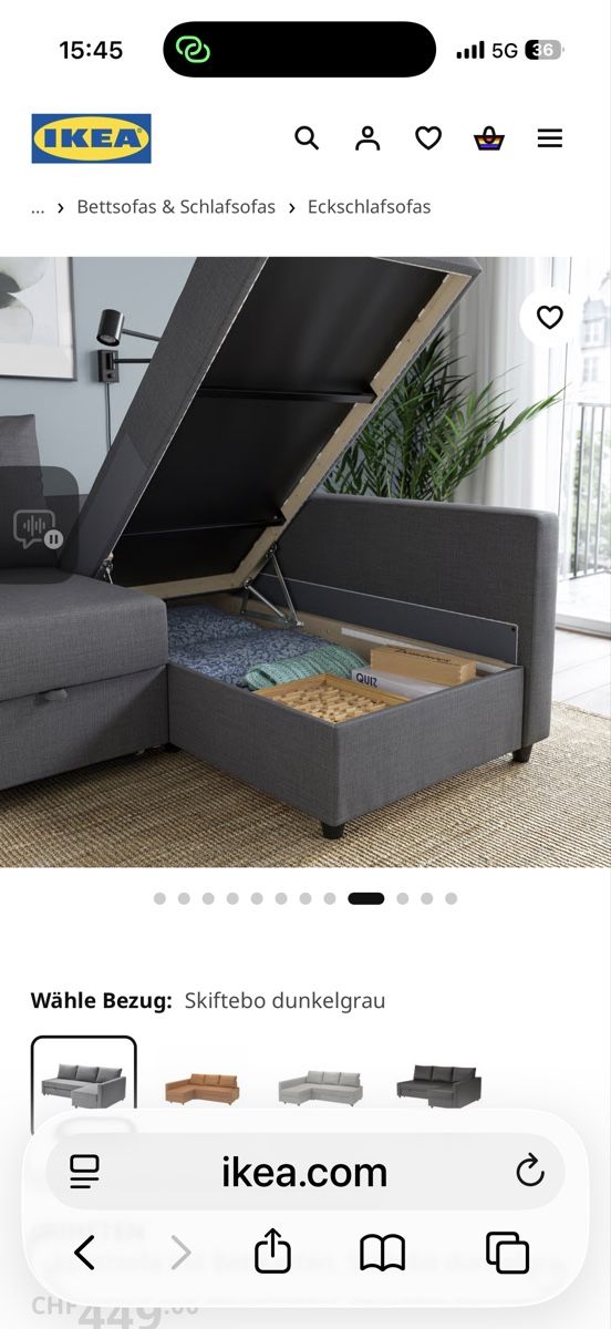 Sofas: Bettsofa – D'occasion à Thun par MundArt 3