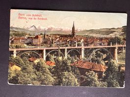 Postkarte Bern vom Schänzli 1906 (P173)