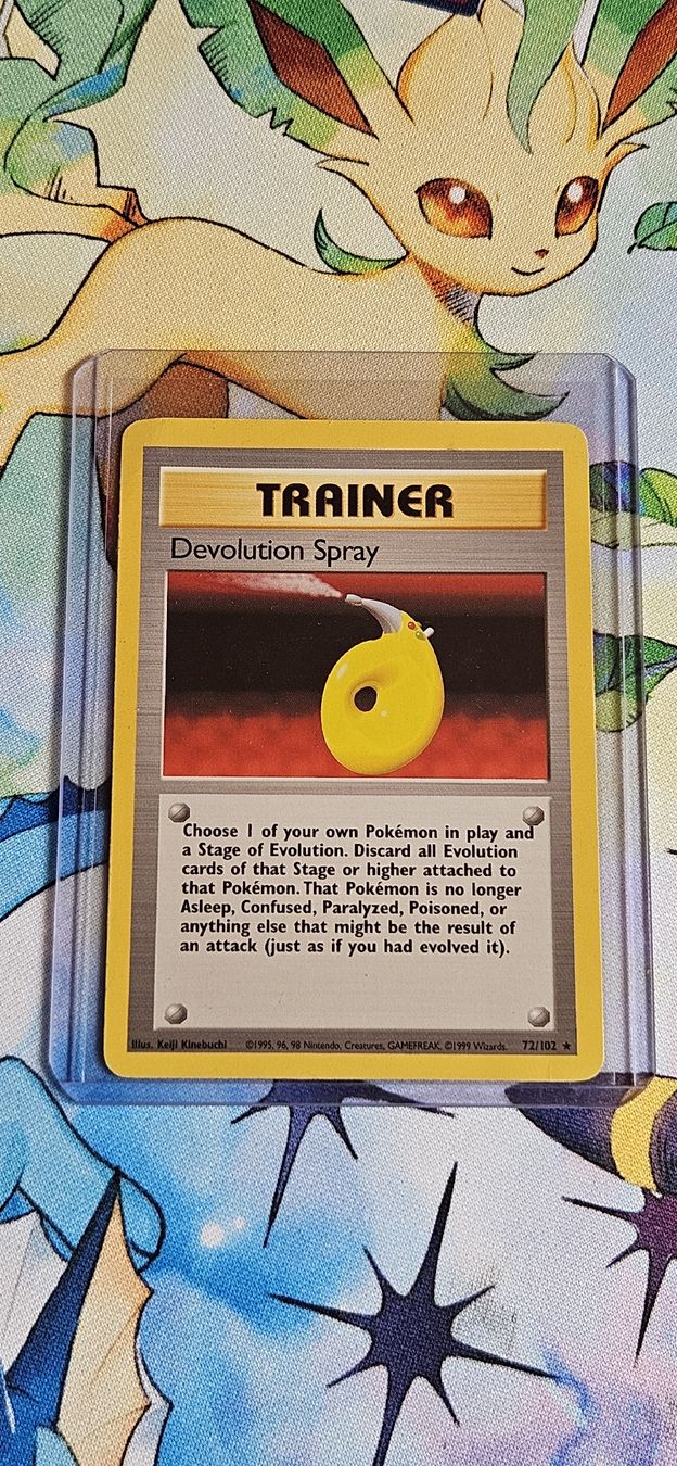 Pokémon Cartes à collectionner: Devolution Spray 72/102 Base Set ENG – D'occasion à Belp par Ginus85