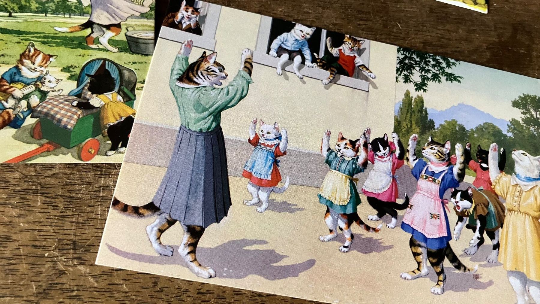 Cartoline postali: Cartes postales Katz chat Postkart vintage – Usato da St-Cierges venduto da LeRegain 2