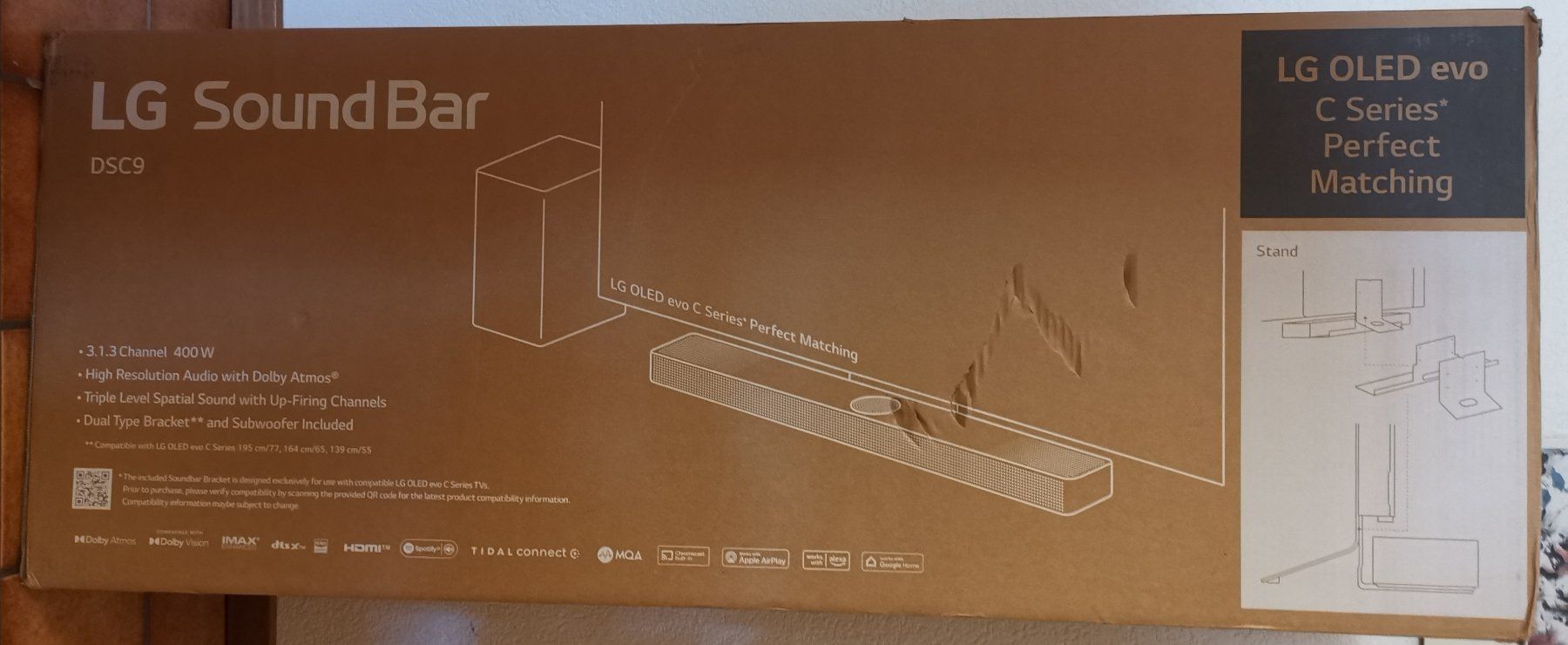LG Casse acustiche: LG Sound Bar DSC9 – Nuovo e nell'imballaggio originale da Sierre venduto da pas_579l