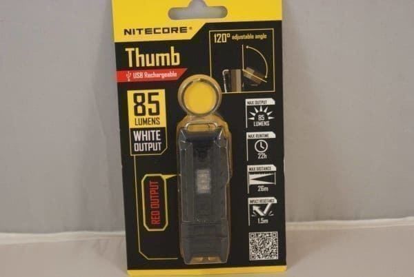 Lampade: Nitecore Thumb USB LED – Nuovo e nell'imballaggio originale da Arbon venduto da Helmuth