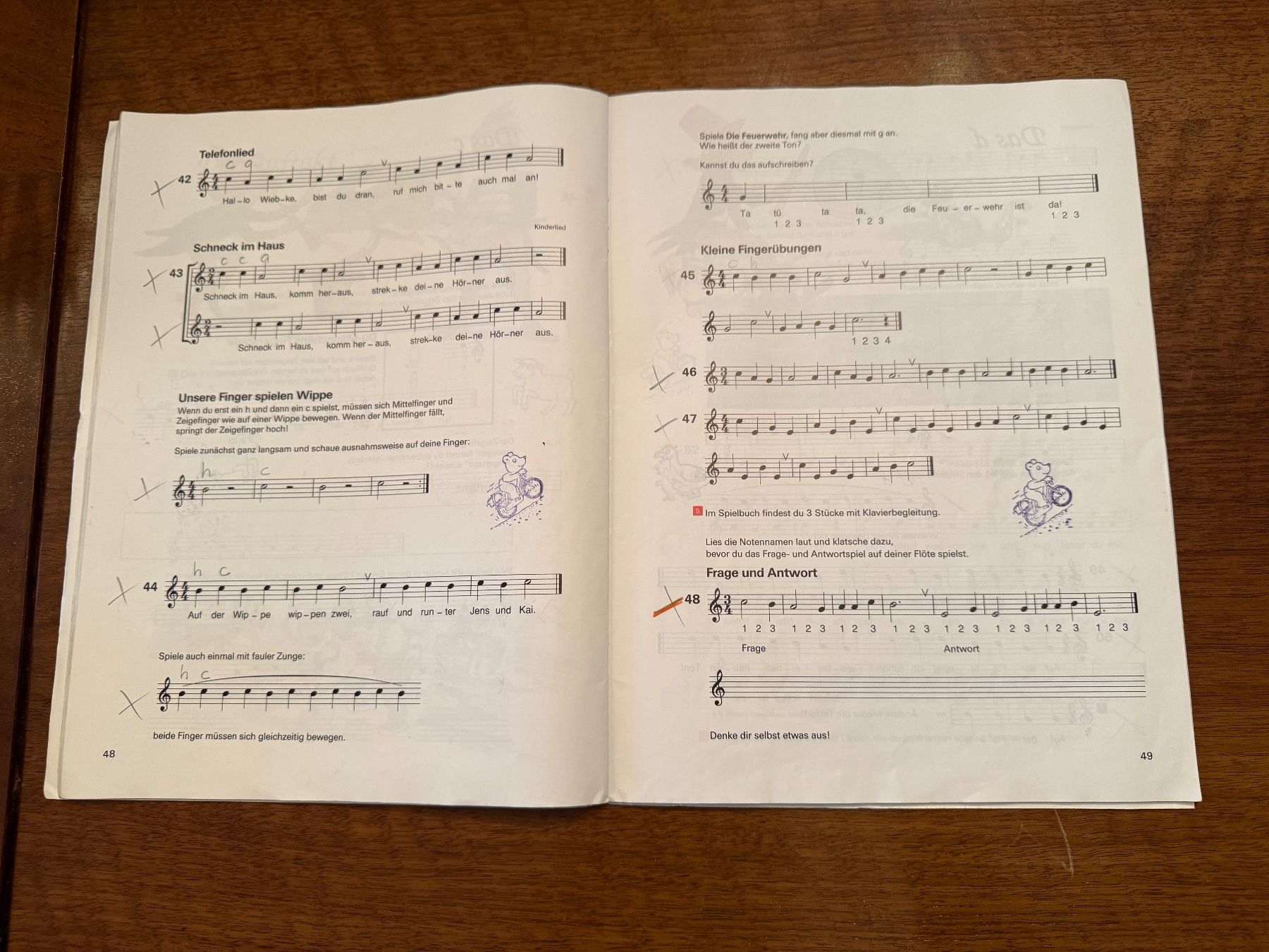 Libri: Blockflötenschule Spiel und Spass 1 Schott gebraucht – Usato da Erstfeld venduto da Mario_boe0 4