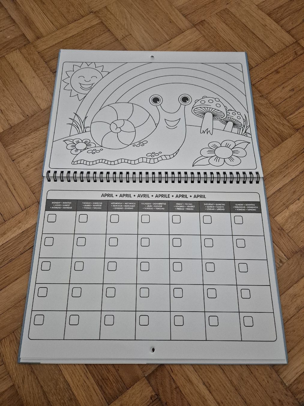 Calendari: Kalender zum anmalen – Nuovo (secondo la descrizione) da Kappel SO venduto da tiger1921 1