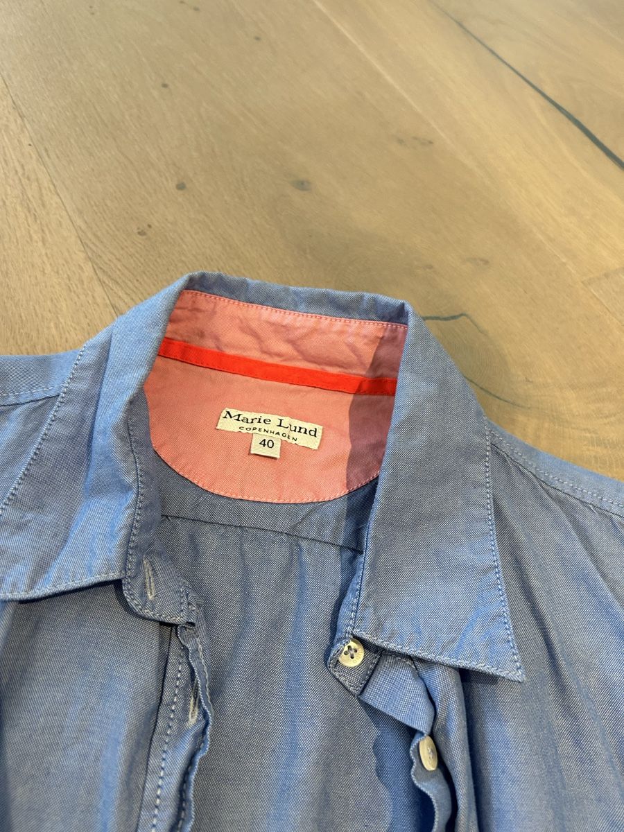 Chemisiers: Hemd Bluse Marie Lund Gr. 40 blau pink – D'occasion à Zug par Gibbi80 1