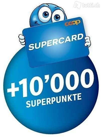 Coop Raccolte di bollini & punti: 10'000 Coop Superpunkte – Nuovo e nell'imballaggio originale da Buchs ZH venduto da Mymarket