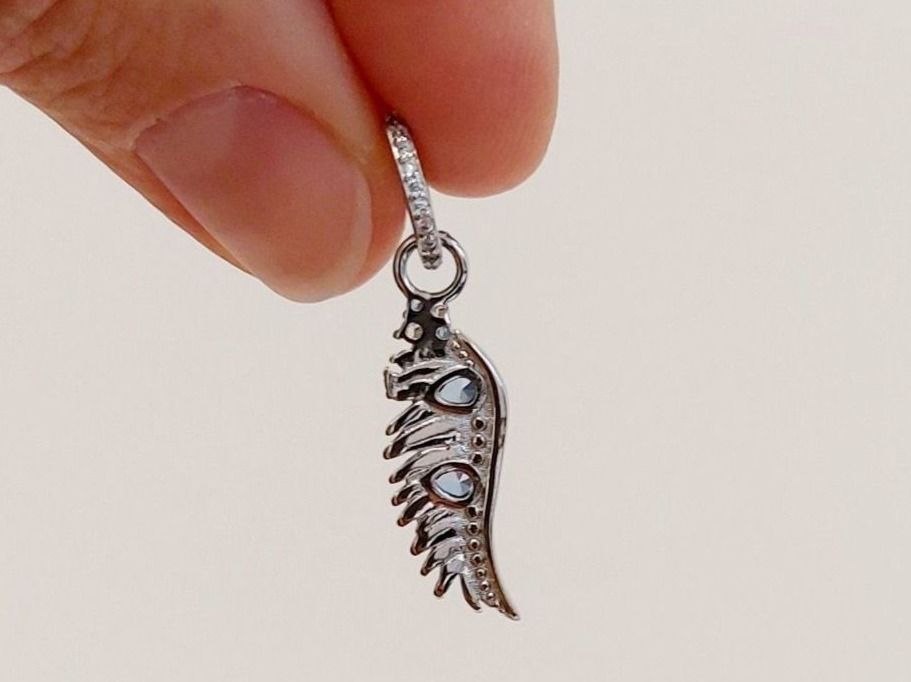 Anhänger: NEU Anhänger Flügel Silber 925 – Neu (gemäss Beschreibung) aus Madetswil von triforuz 5