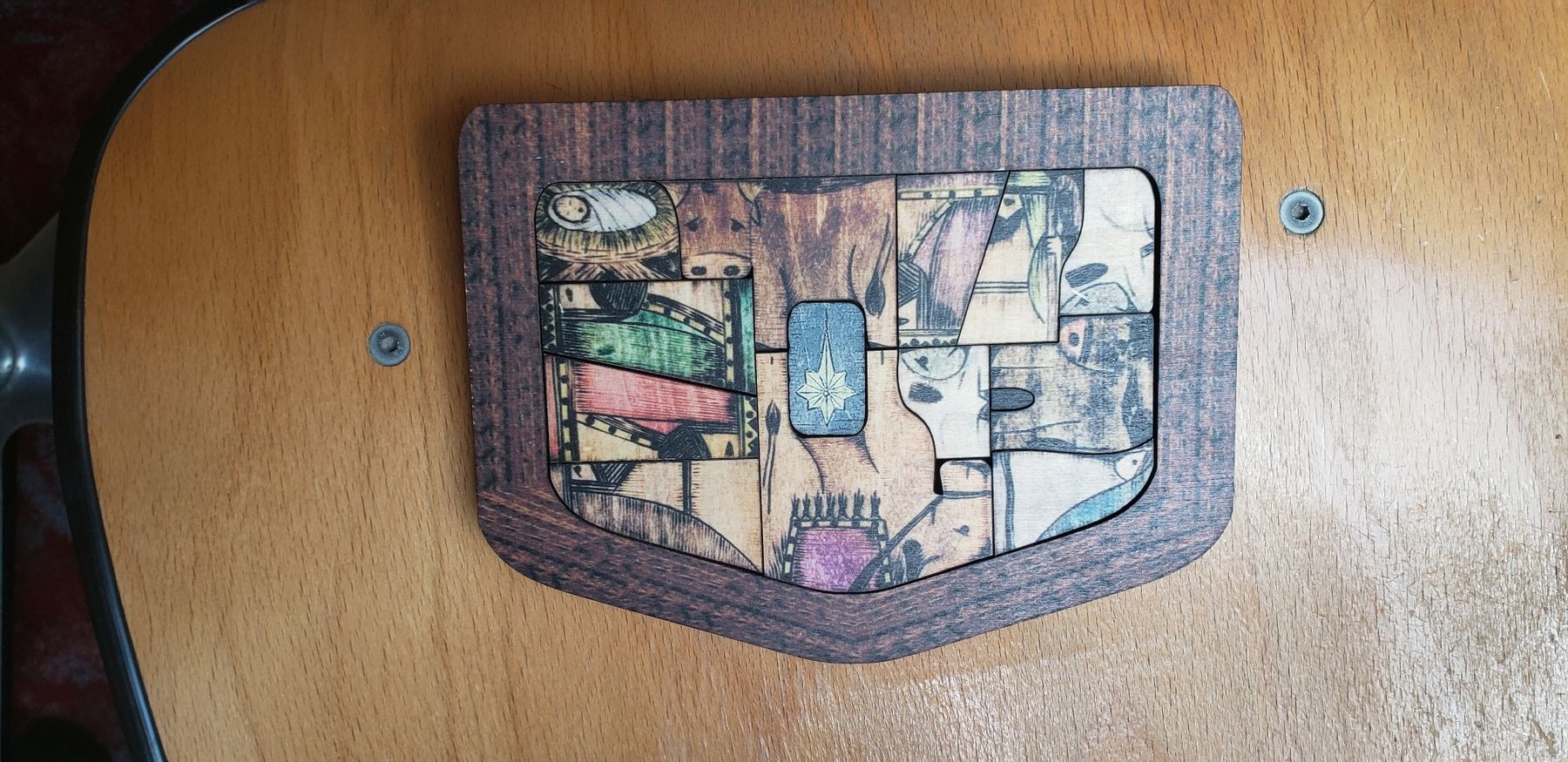 Alle Dekorationen: Crèche puzzle en bois  – Neu (gemäss Beschreibung) aus Le Séchey von Jill93 1