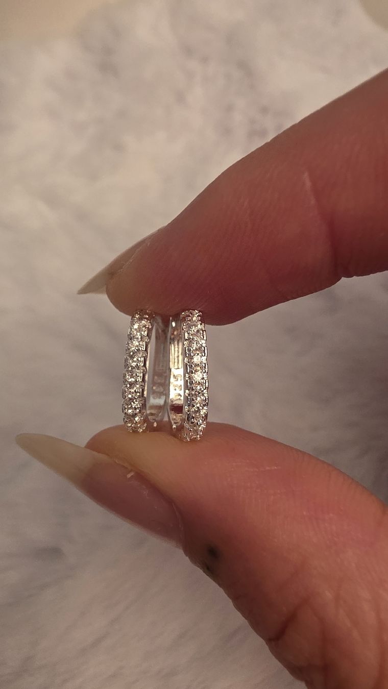 Boucles d'oreille: 925 Sterling silver Ohrringe – Neuf (Voir description) à Widen par kev_f5vk
