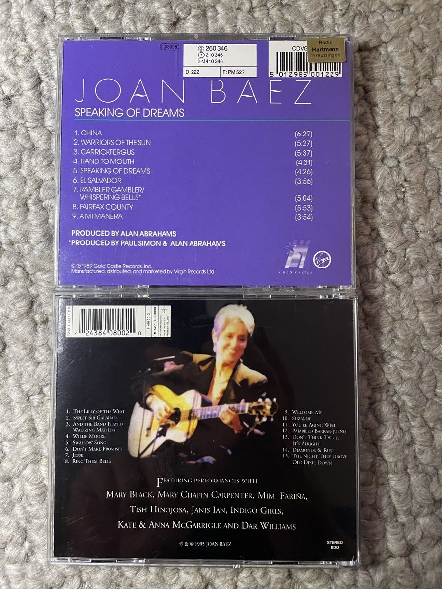 CD: 2x Joan Baez – Usato da Reinach AG venduto da trigger7811 2