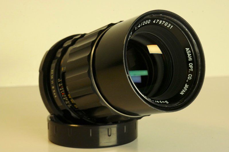 Objectif Pentax Takumar M42 200mm F4 – Manuel, Monture M42 – Beau
