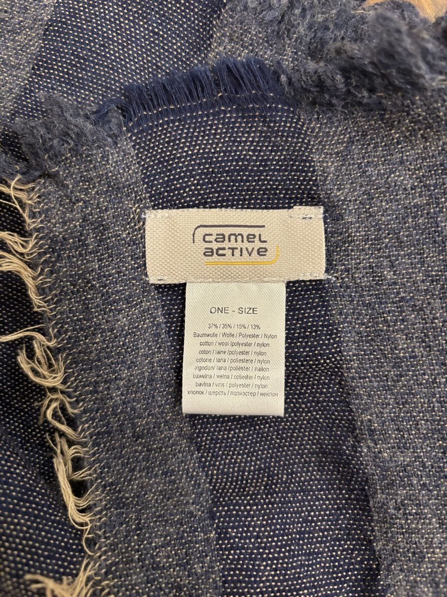 Foulard & Sciarpe: Schal blau gestreift - Camel Active - NEU!!! – Nuovo (secondo la descrizione) da Zürich venduto da FedeSara 2
