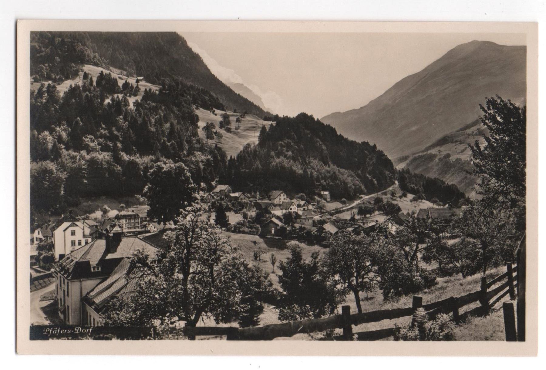 Cartoline postali: PFÄFERS-DORF – Nuovo (secondo la descrizione) da Jona venduto da philajona
