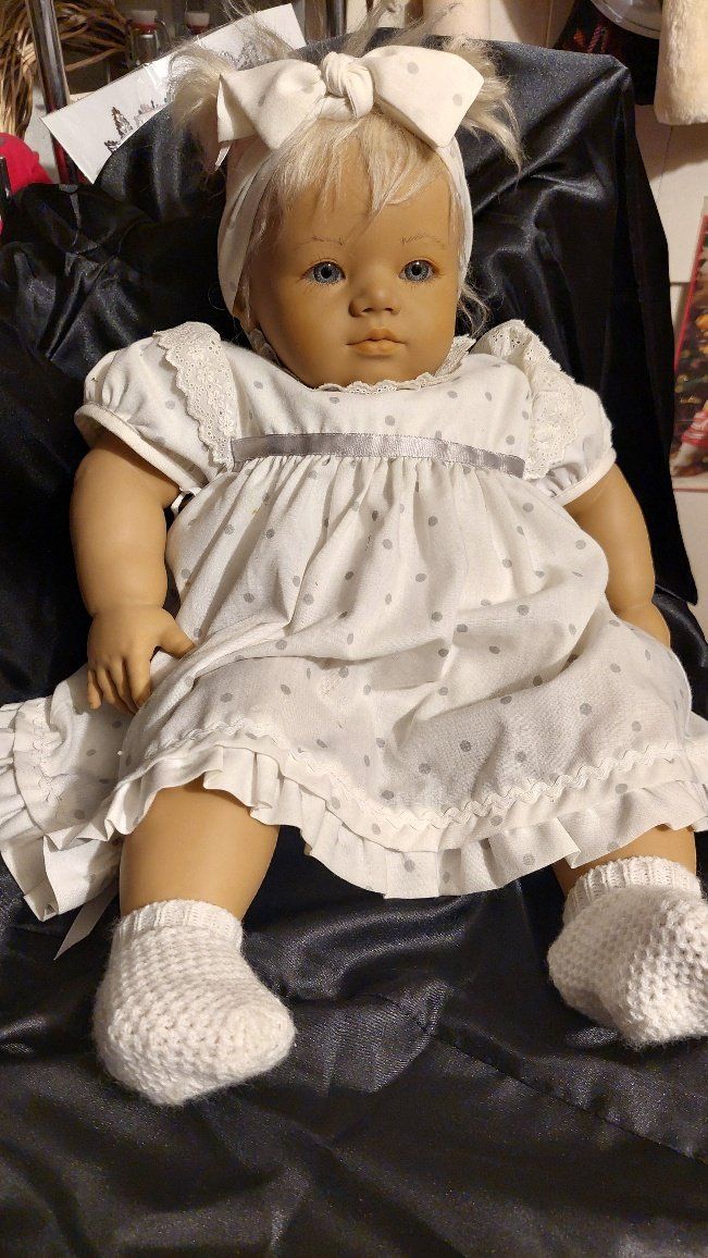 Annette Himstedt Bambole: Puppe Annette Himstedt "Ännchen ca. 55cm" – Nuovo (secondo la descrizione) da Zufikon venduto da brocki5621 1