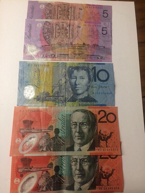 Banknoten Australien (Gebraucht) in Stüsslingen für CHF 32 – mit ...