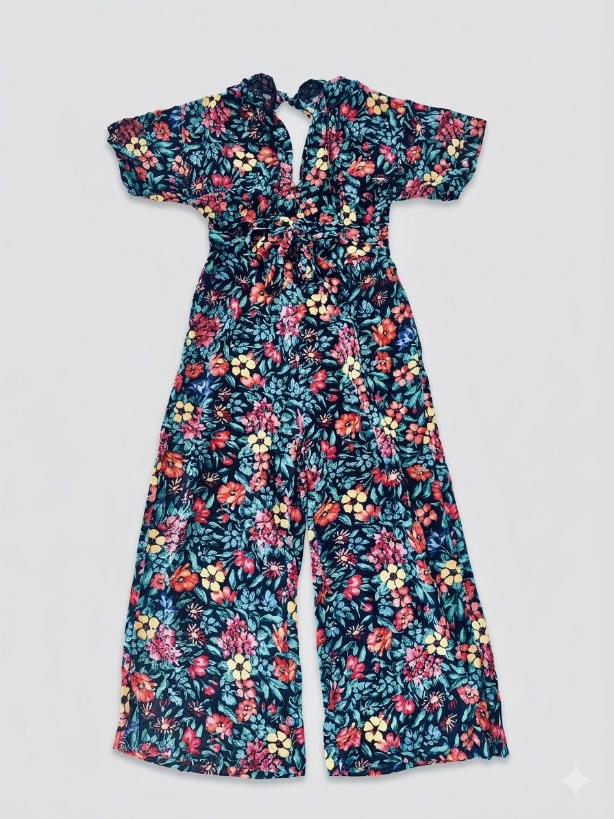 Mango Jumpsuits: FLORAL-JUMPSUIT VON MANGO gr S-M – Gebraucht aus Schaffhausen von rot_yyy7
