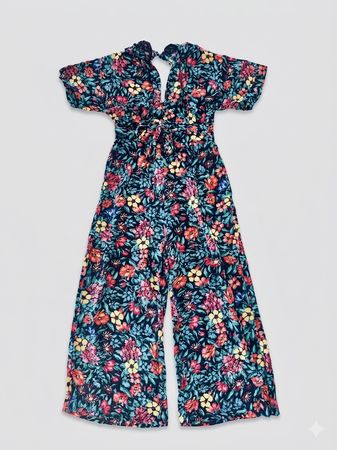 FLORAL-JUMPSUIT VON MANGO gr S-M