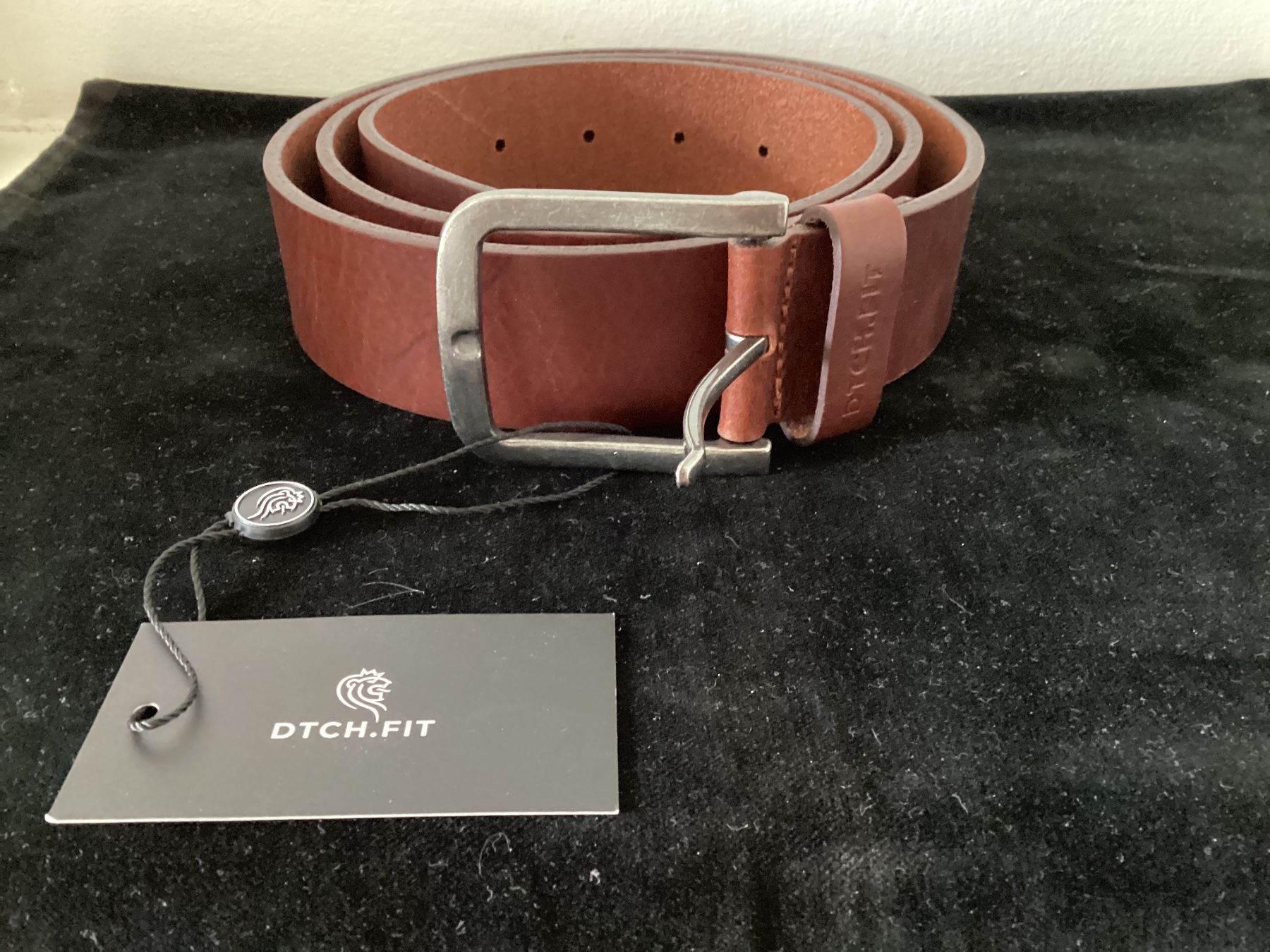 Cinture: Dtch.Fit, Herrengürtel, 105 cm – Nuovo e nell'imballaggio originale da Salenstein venduto da Esprit57