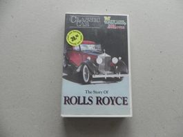 VHS Film The Story of Rolls Royce Classic Car Auto
