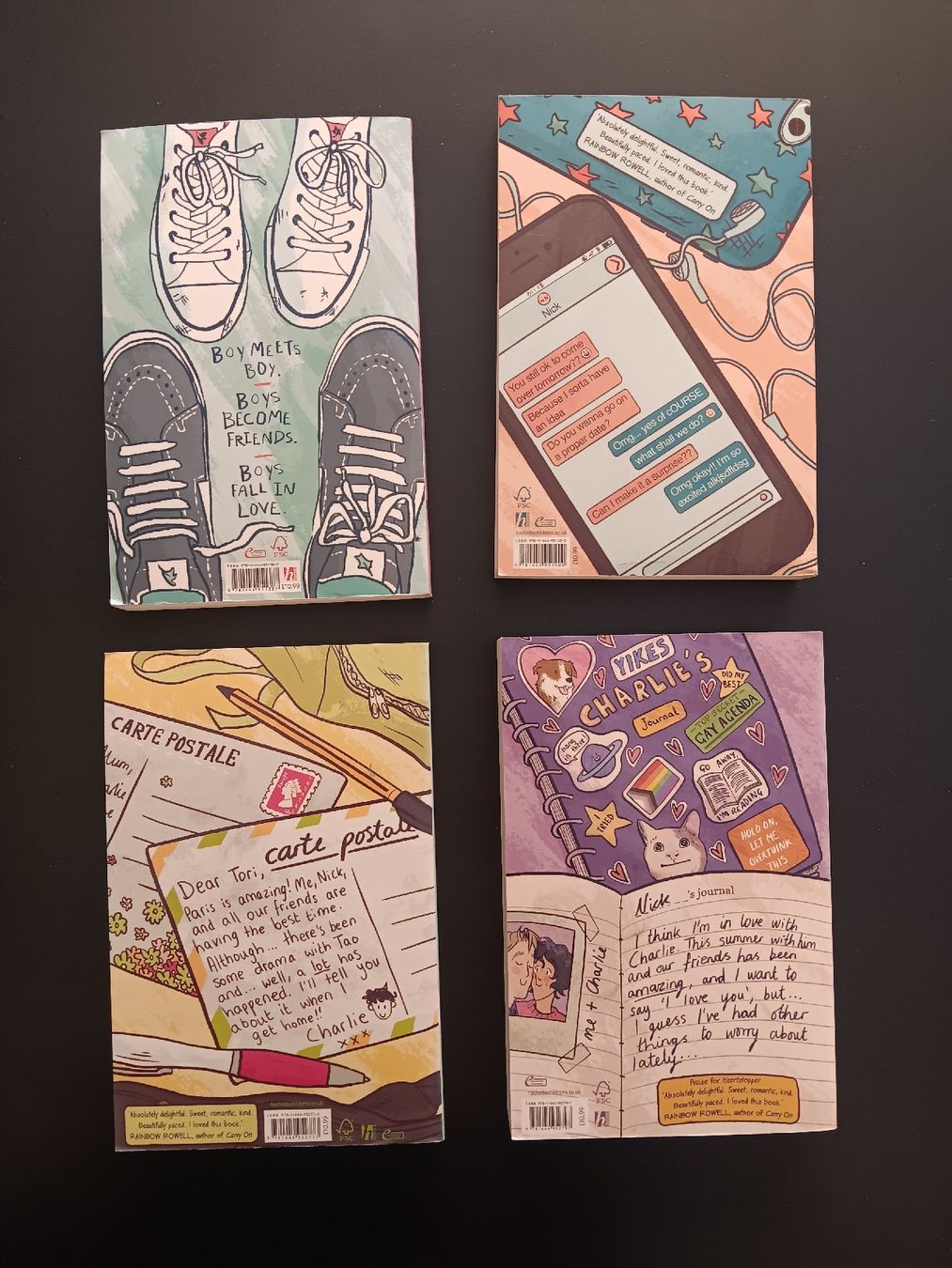 Fumetti: Heartstopper volumes 1 à 4 – Usato da Lausanne venduto da Grabock 2