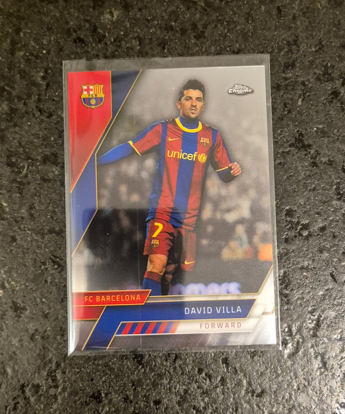 Topps Carte collezionabili: David Villa - Barcelona - Topps – Nuovo (secondo la descrizione) da Burg AG venduto da Danoe