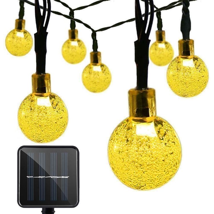 Solar Garten Lichterkette Beleuchtung 6M Kaufen auf Ricardo