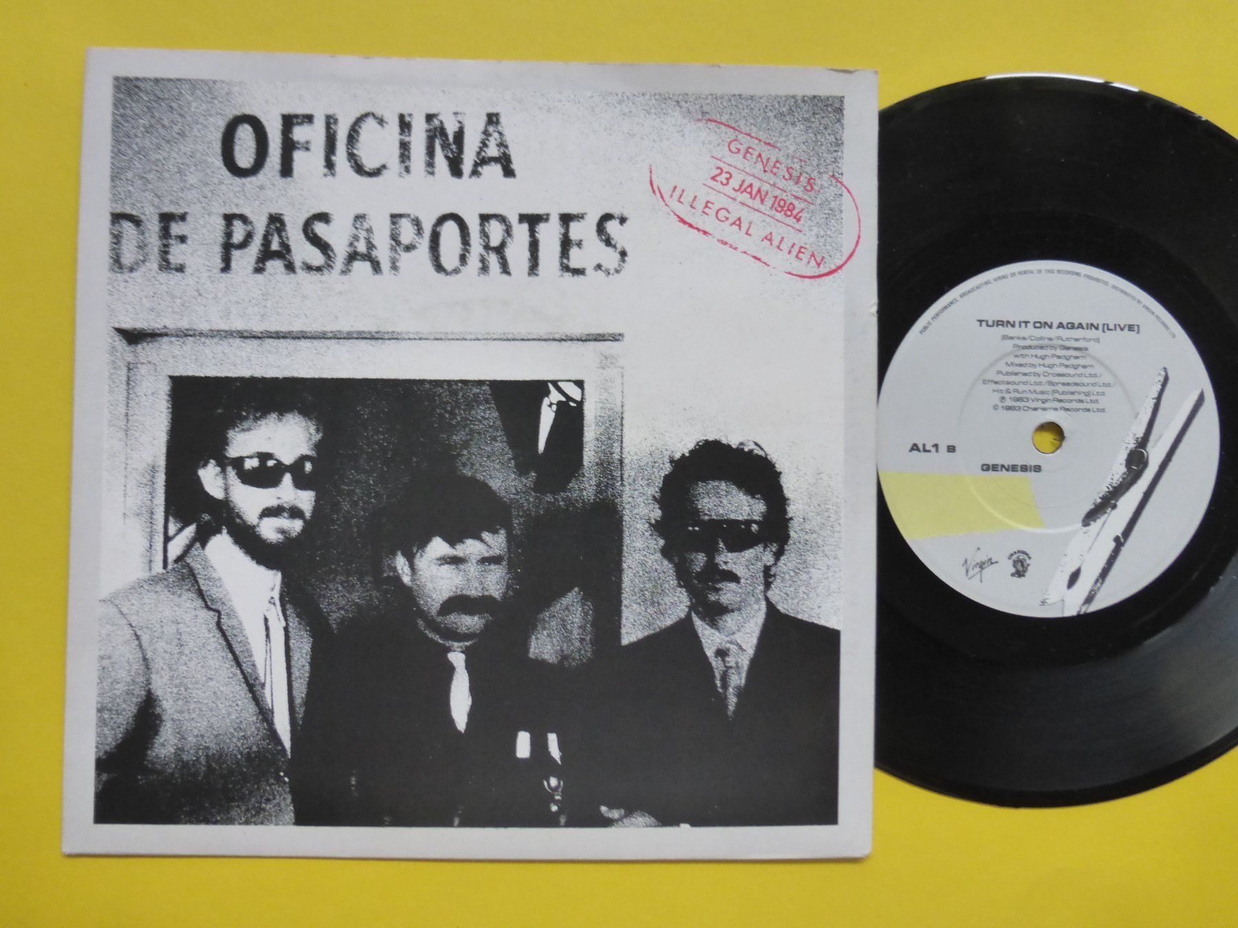 Dischi in vinile: Genesis – Illegal Alien – Usato da Zürich venduto da Swiss57