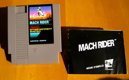 NES : Mach Rider avec NOTICE !