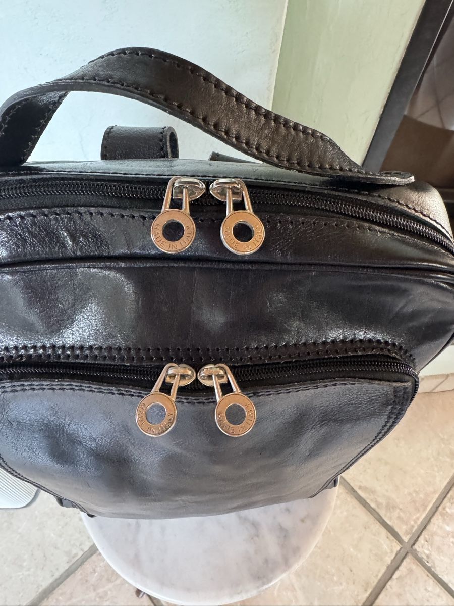 Sacs à dos: Laptoptasche / Rucksack Leder Schwarz – Neuf (Voir description) à Therwil par rowe-spezial 1