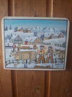 Wundersch15önes Bauernmalerei Mini Bild * 15