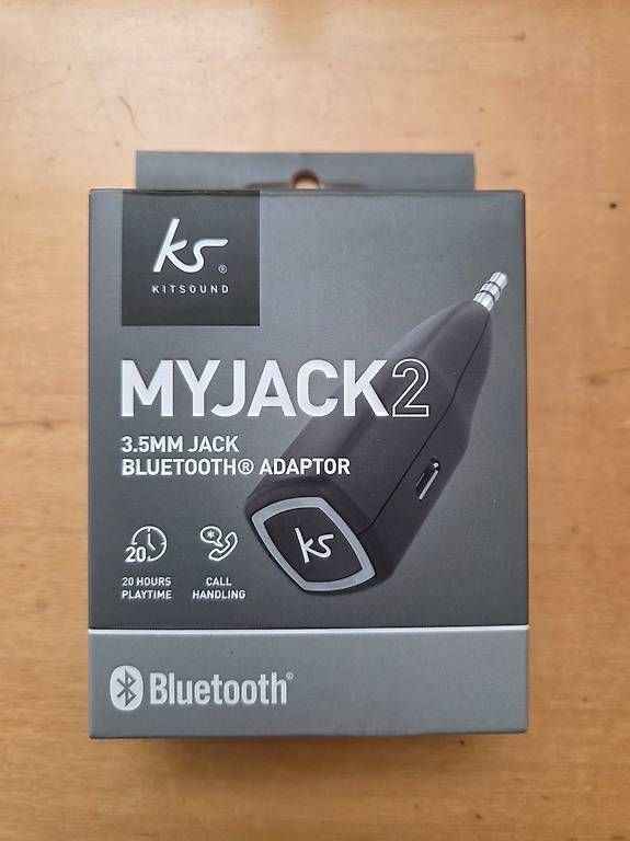 Unità & Adattatore: KitSound MyJack 2 Bluetooth Adapter 3.5mm AUX Wireless Audio – Usato da Zimmerwald venduto da Chole
