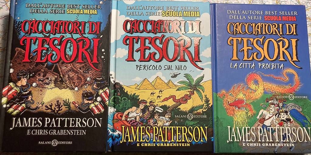 Libri: Libri per ragazzi di James Patterson – Usato da Meride venduto da Alain0..