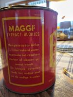 Alte Maggi Blechbuchse ungv.1930- 1960