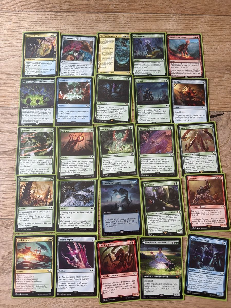Magic The Gathering Carte collezionabili: Deck commander Tiranidi – Usato da Melide venduto da Cesareee 3