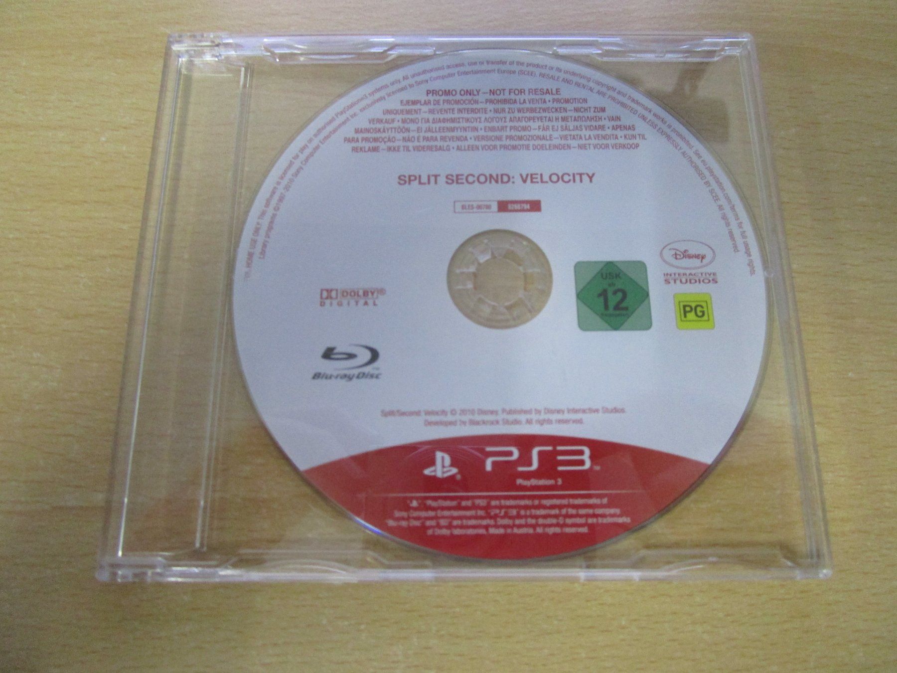 Giochi: Split Second: Velocity Playstation 3 Promo Game (selten) PS3 – Usato da Goldau venduto da agestuffer