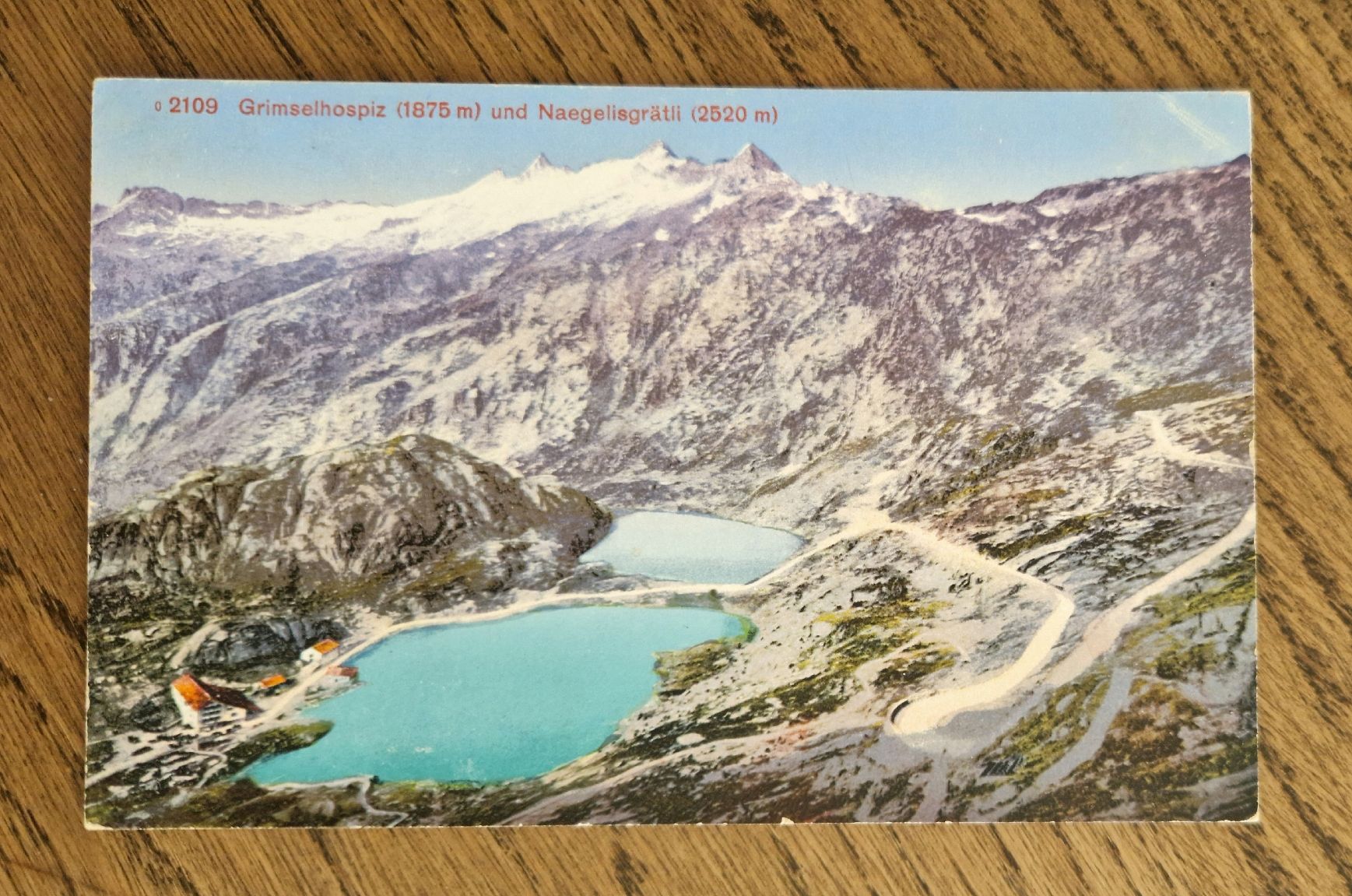 Cartoline postali: Grimselhospiz und Naegelisgrätli – Usato da Ebikon venduto da Donar50